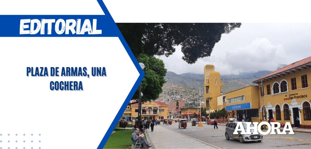 Plaza de Armas, una cochera