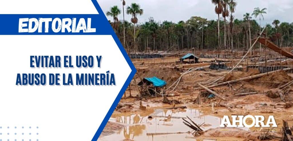 Evitar el uso y abuso de la minería