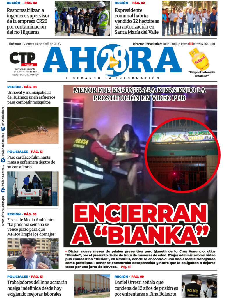 Edición Digital Diario Ahora 14/04/2023