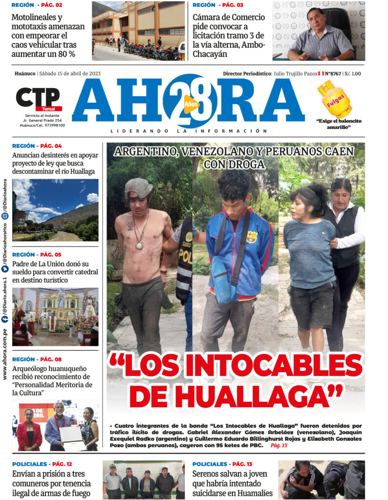 Edición Digital Diario Ahora 15/04/2023
