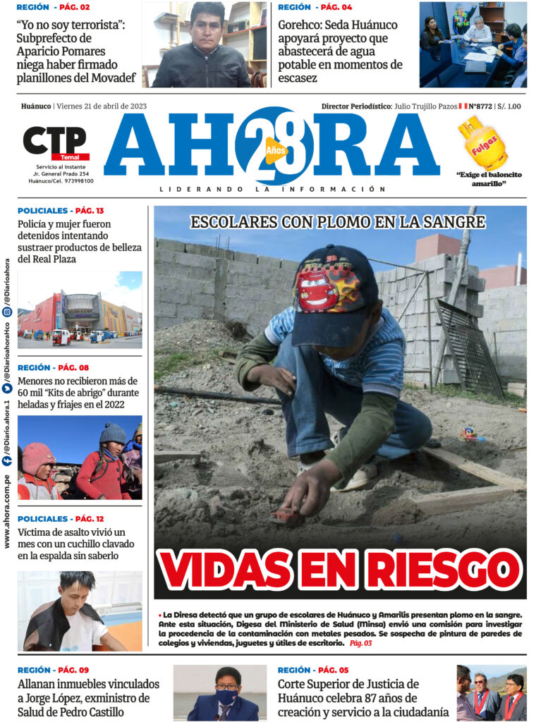 Edición Digital Diario Ahora 21/04/2023