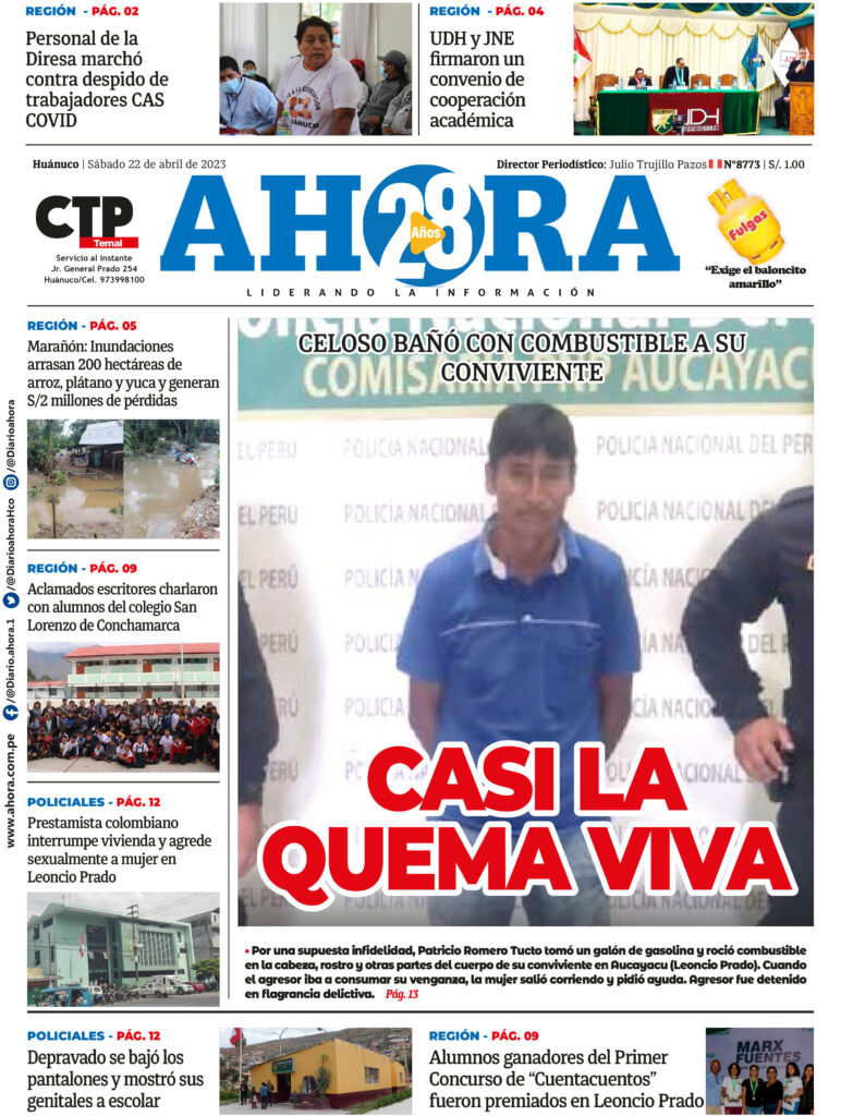 Edición Digital Diario Ahora 22/04/2023