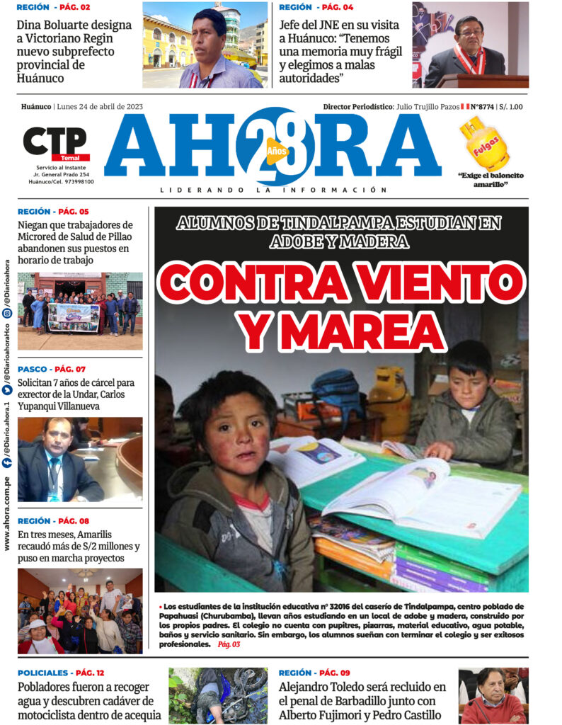 Edición Digital Diario Ahora 24/04/2023