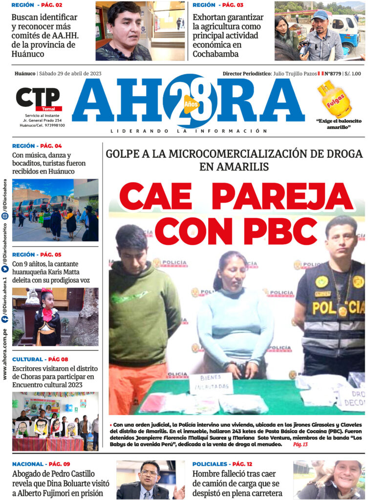 Edición Digital Diario Ahora 29/04/2023