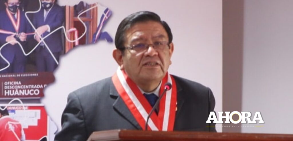 Jefe del JNE en su visita a Huánuco: “Tenemos una memoria muy frágil y elegimos a malas autoridades”
