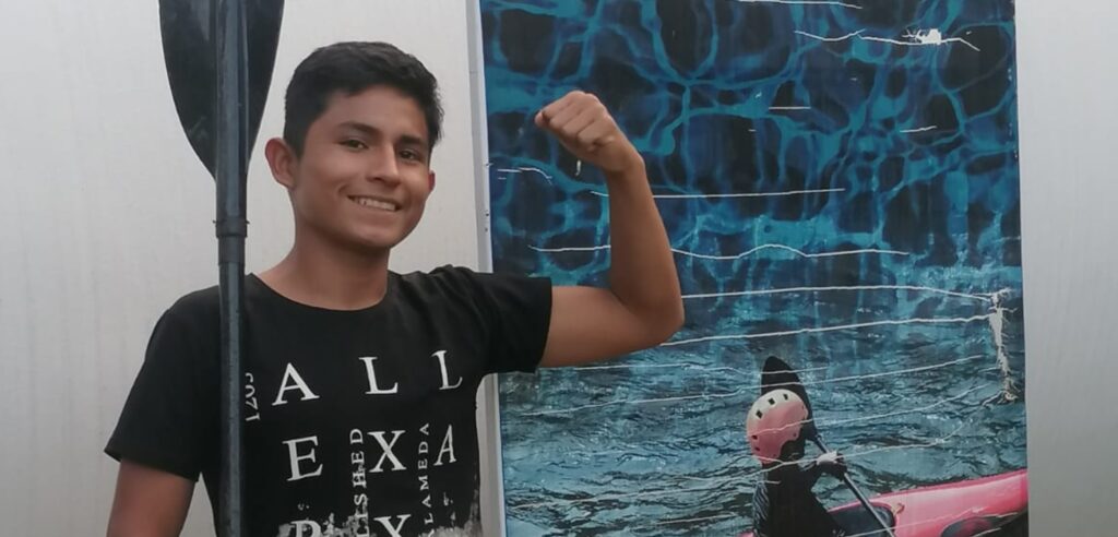 Joven huanuqueño de 15 años es seleccionado para participar en el campeonato Panamericano de Canotaje 2023 en Brasil