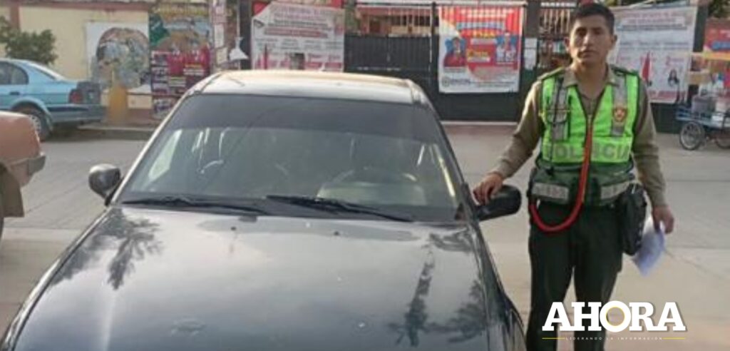 Recuperan vehículo reportado como robado en operativo