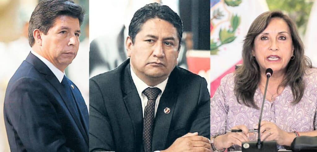 Pedro Castillo, Dina Boluarte y Cerrón denunciados por lavados de activos y organización criminal