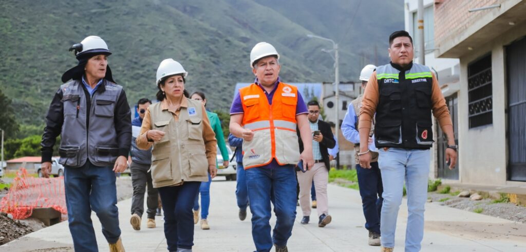 Gorehco avanza obras en la provincia de Huánuco