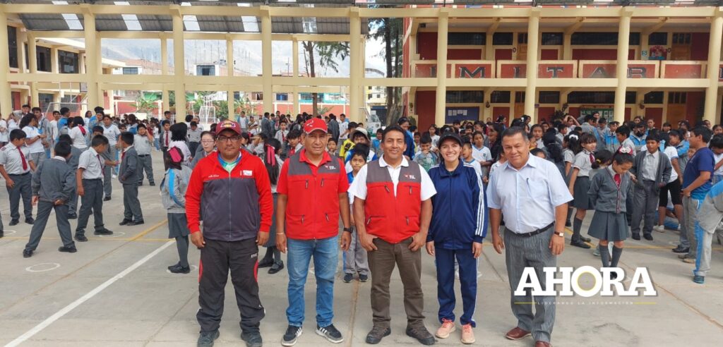 IPD inició programa de actividades físicas en los colegios de Huánuco