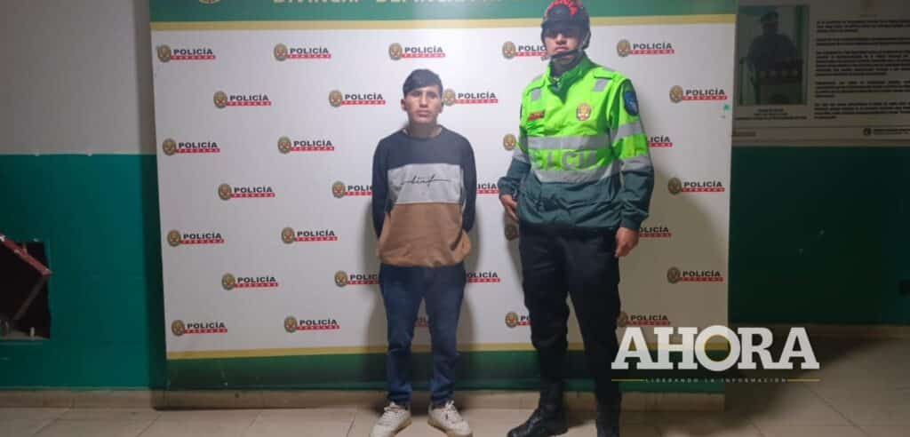 Detienen a presunto arrebatador de celulares