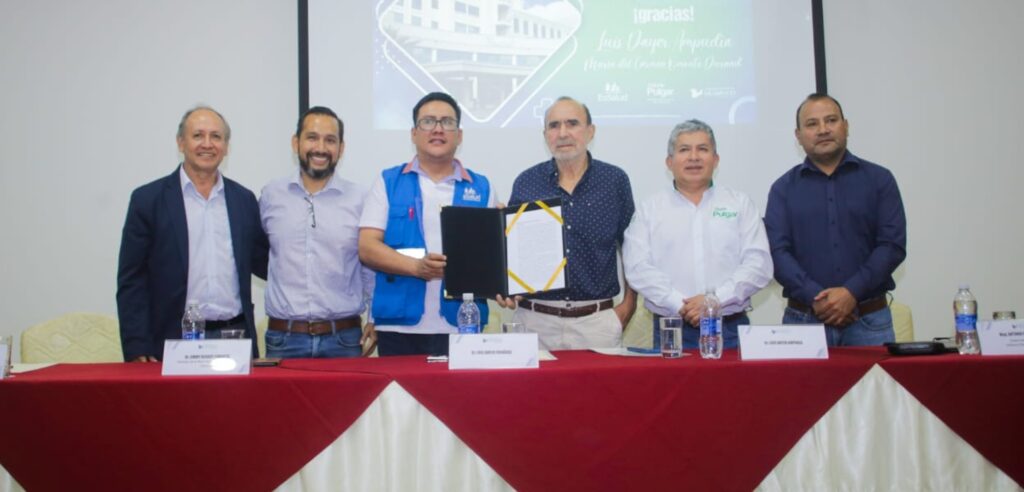 Pulgar recibió oficialmente terreno del nuevo Hospital de Alta Complejidad de EsSalud