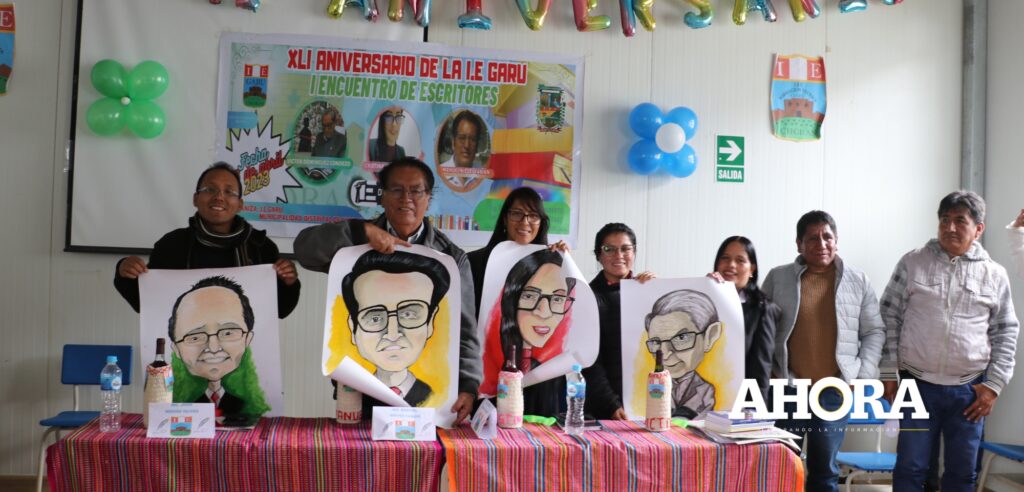Escritores visitaron el distrito de Choras para participar en Encuentro cultural 2023 w