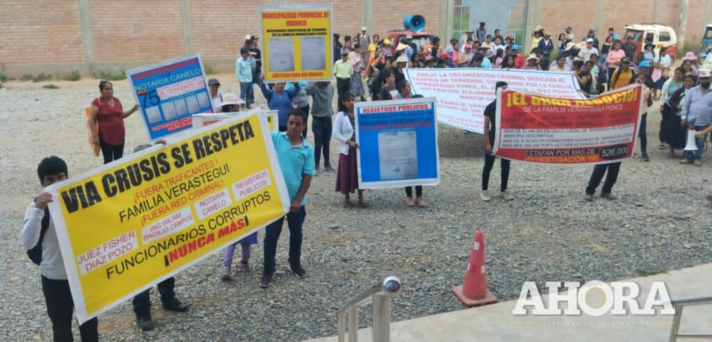 Denuncian que familia estaría traficando tierras del Ministerio de Agricultura en AH Vía Crucis