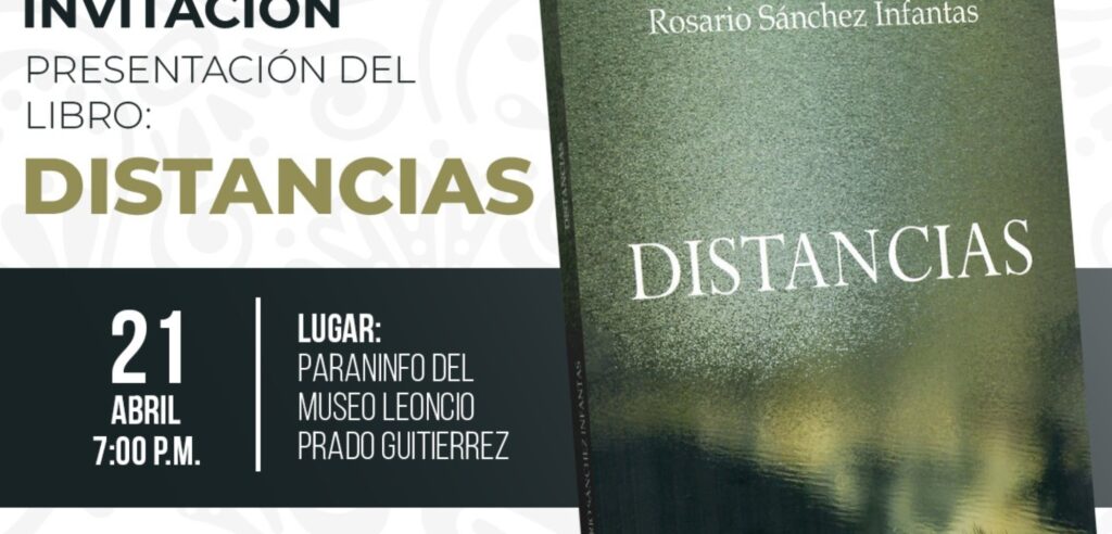 Docente Rosario Sánchez presentará su libro “Distancias” este viernes en Huánuco
