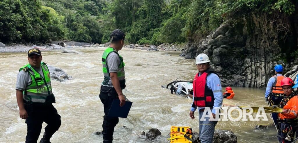 Trabajadores de la empresa Clímax fallecieron tras caer a abismo de 80 metros de profundidad