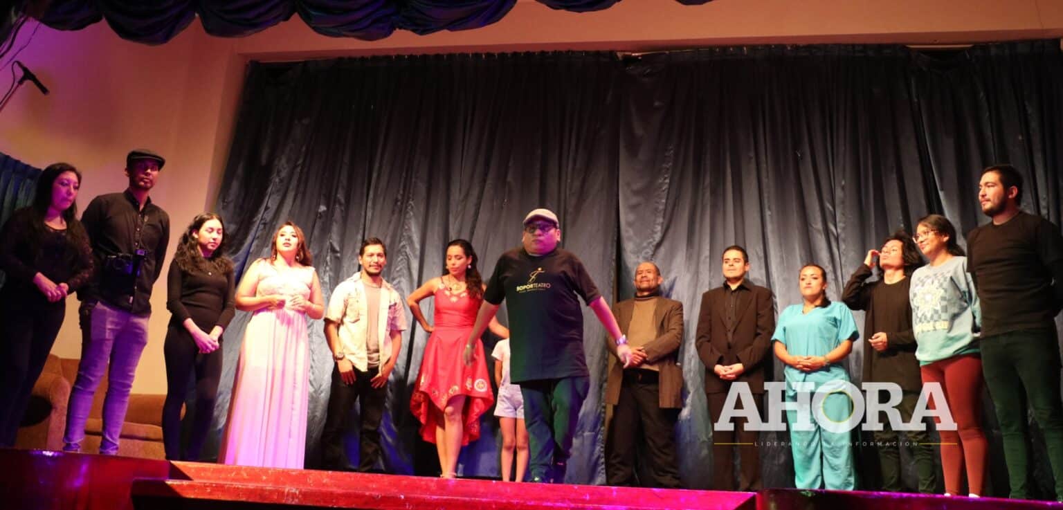 Elenco SoporTeatro estrenó obra “Don Félix en las Tinieblas” por el Día del Teatro