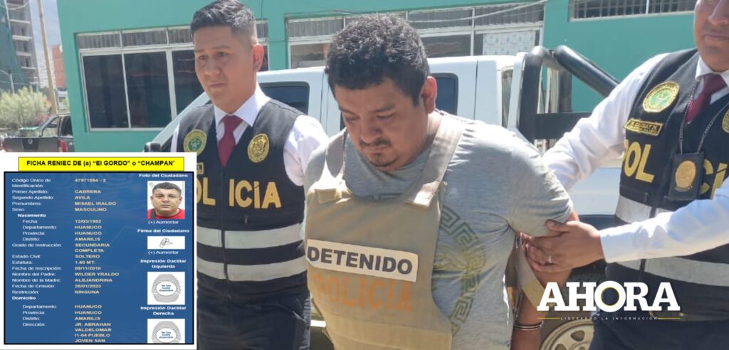 Detienen a “Gordo Piero” por marcaje, asalto y asesinato de comerciante papero en Puelles