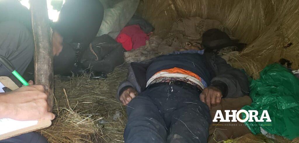 Septuagenario murió atragantado dentro de choza en Ambo