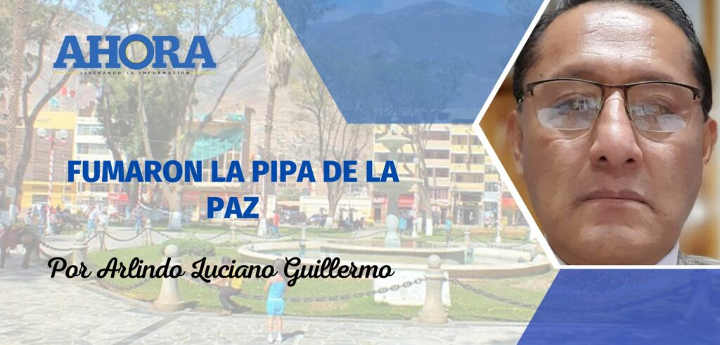 FUMARON LA PIPA DE LA PAZ
