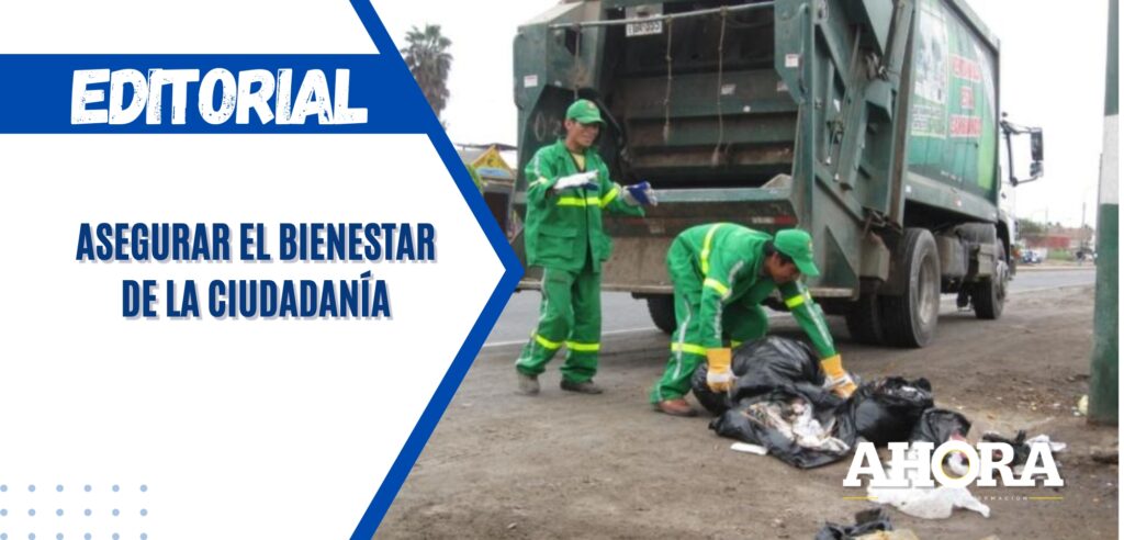 Asegurar el bienestar de la ciudadanía
