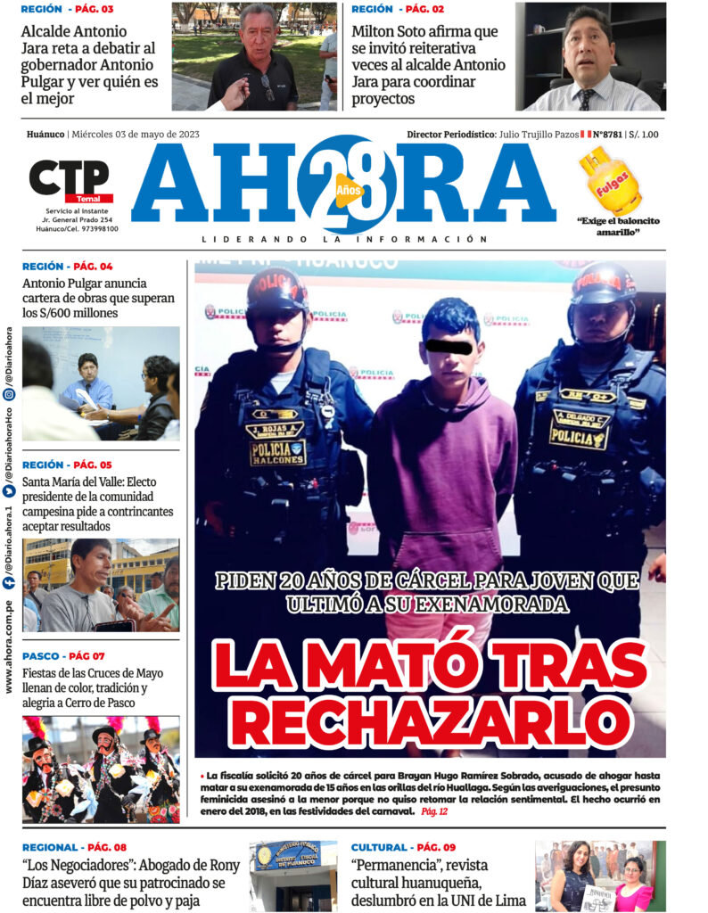 Edición Digital Diario Ahora 03/05/2023