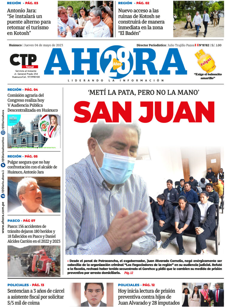 Edición Digital Diario Ahora 04/05/2023