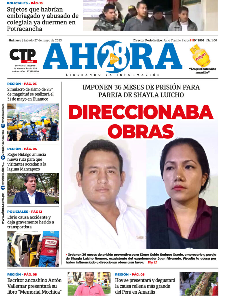 Edición Digital Diario Ahora 27/05/2023