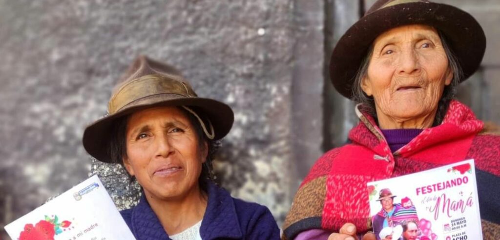 Entregaron canastas y rindieron homenaje a las madres en su día en Huamalíes