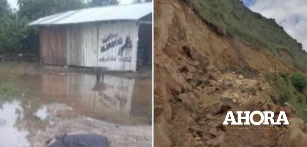 Lluvias afectaron viviendas y caminos en Marañon