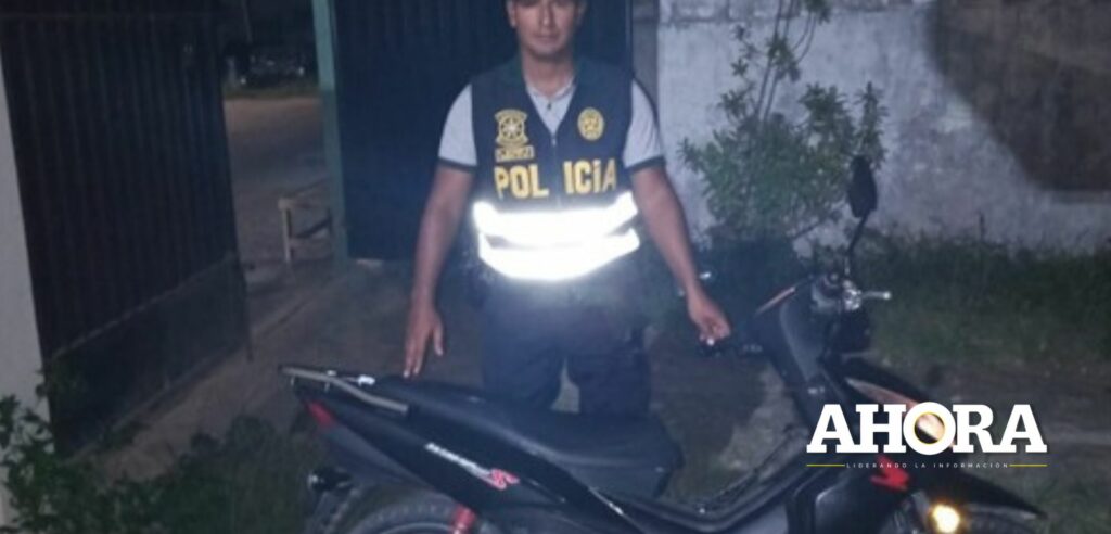 Dos individuos fueron intervenidos por posesión de motocicletas robadas
