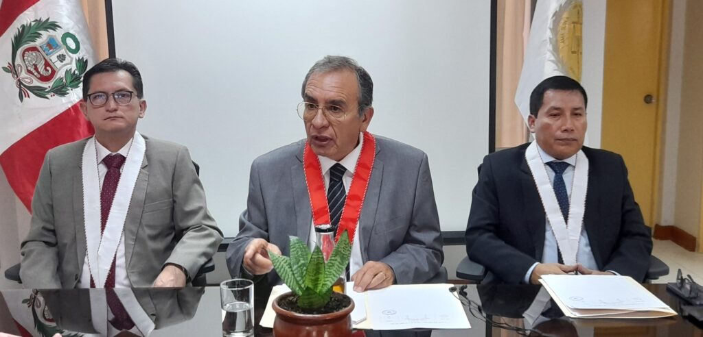 Presidente de la Junta de Fiscales realizó balance de gestión por 42° aniversario