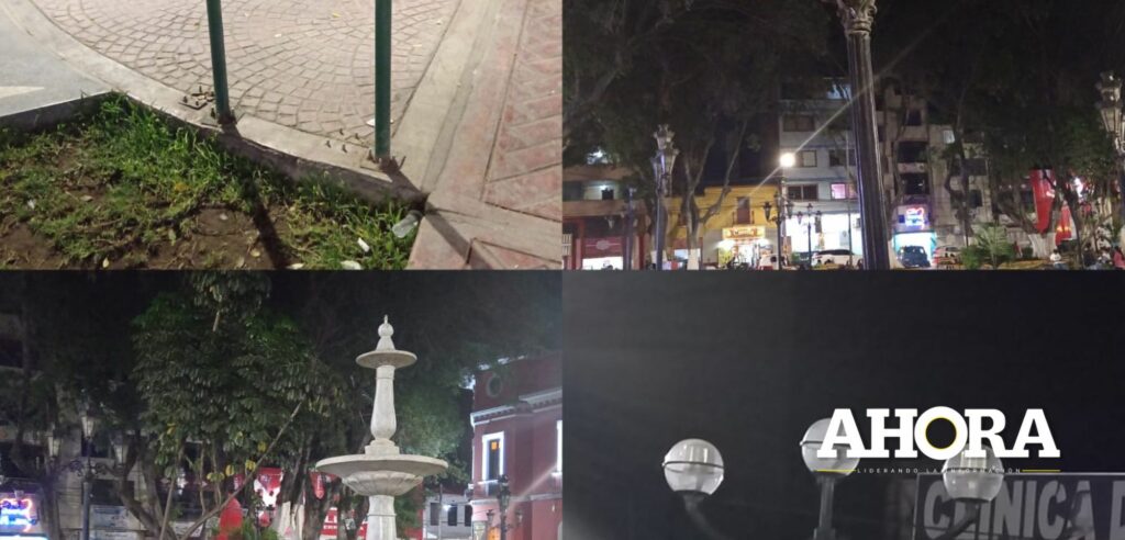 Deteriorada, mal iluminada y sin tachos de basura se encuentra Plazuela Santo Domingo