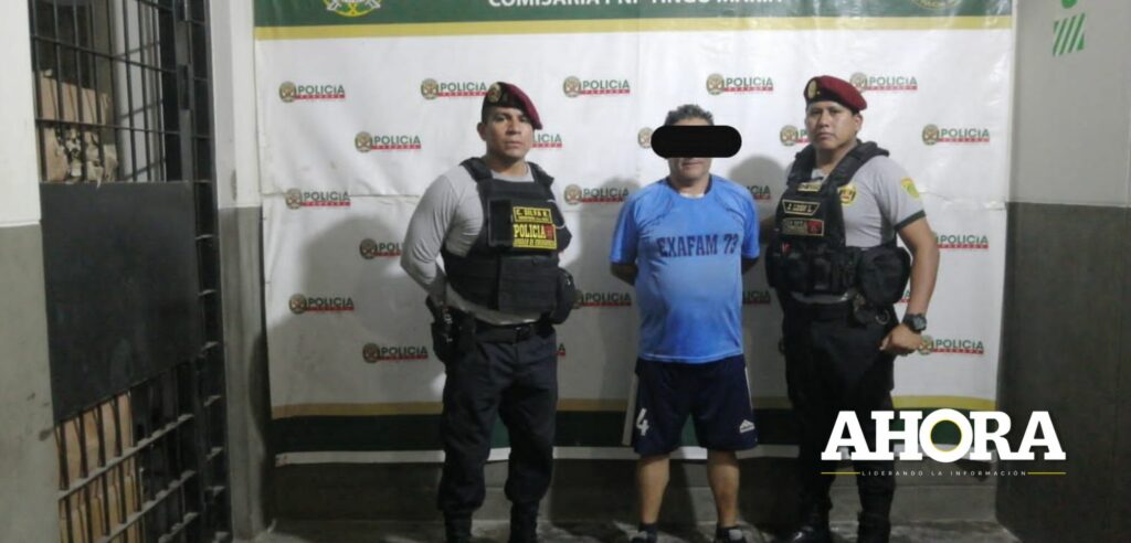 Capturan a sujeto requisitoriado por violación sexual