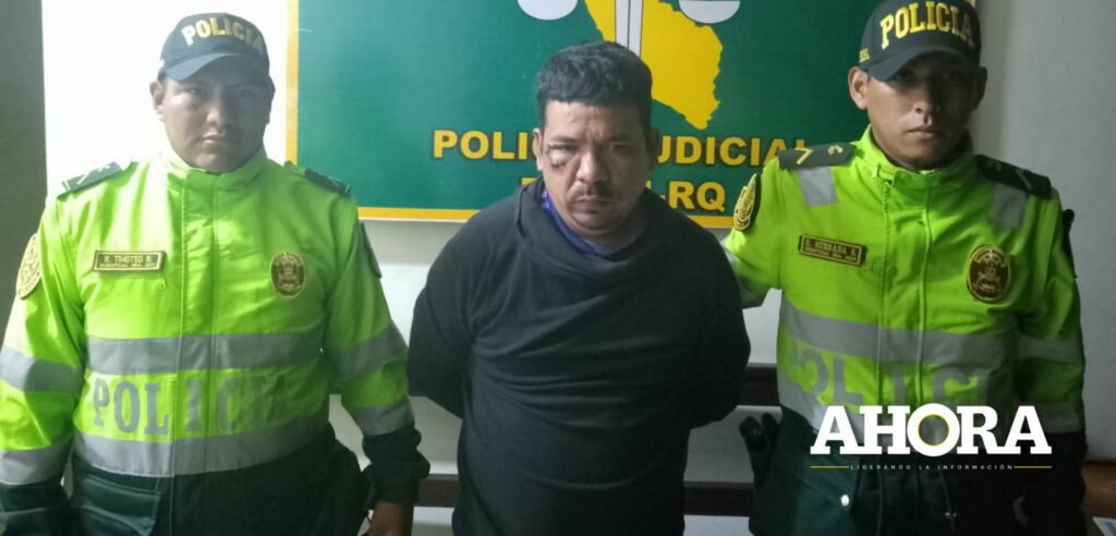 Prontuariado delincuente que tenía 4 requisitorias se autolesionó con grilletes