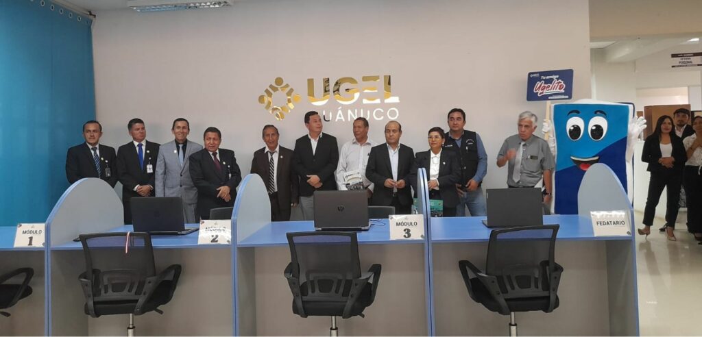 Autoridades de educación presentaron sistemas digitales que brindará la Ugel Huánuco