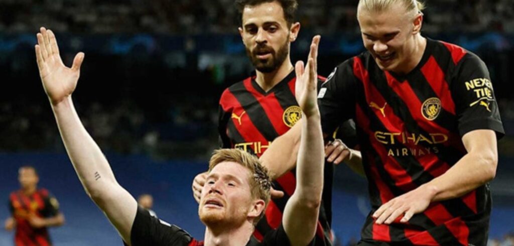 El City sacó un empate al Madrid en el Bernabéu