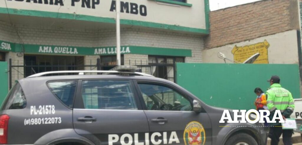 Detienen a sujeto por golpear salvajemente a obrero en Ambo