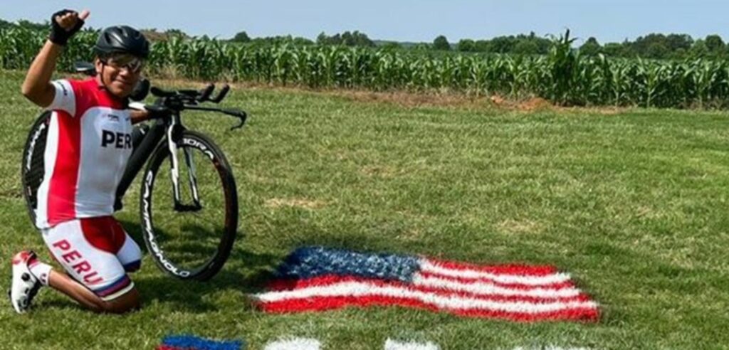 Paraciclista huanuqueño Israel Hilario participó en carrera en Estados Unidos