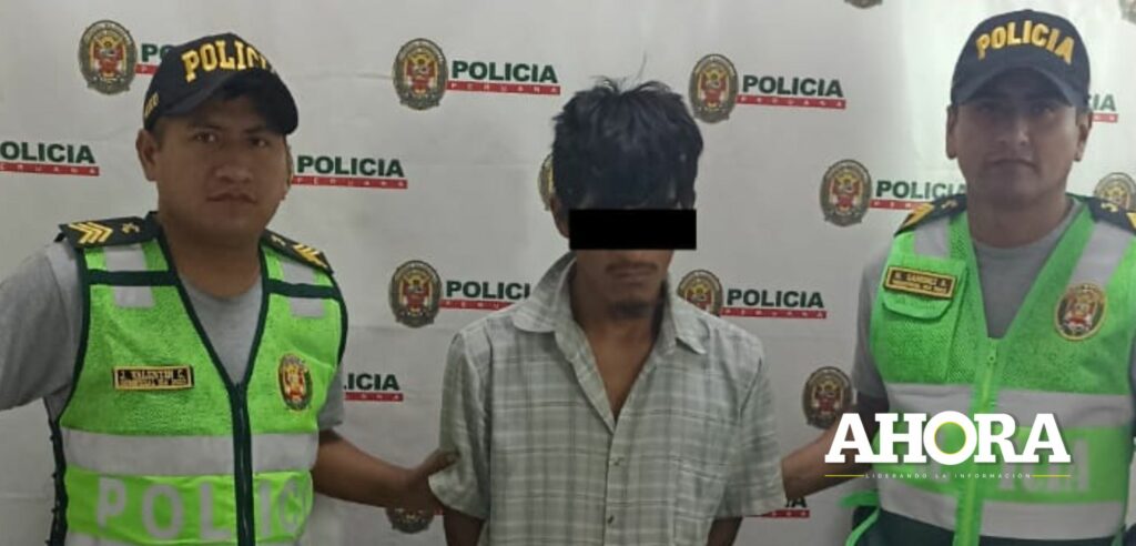Daniel Robinson Pardo Rojas fue arrestado por pobladores del caserío de Chontayacu, distrito de Venenillo, provincia de Leoncio Prado,