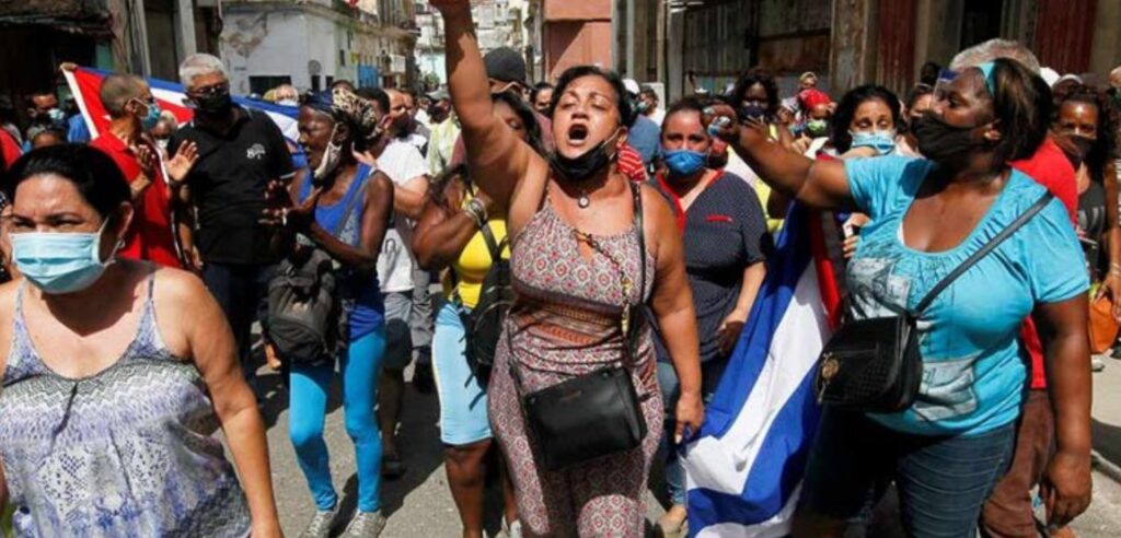 Cuba: Estallan protestas contra dictadura cubana