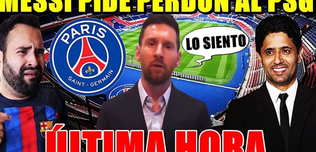 Messi pidió perdón al PSG por viajar sin permiso