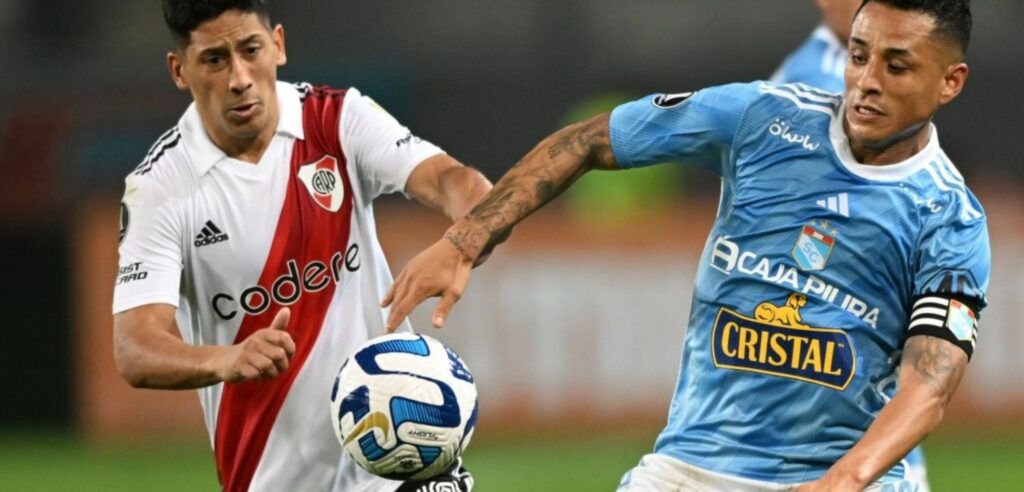 Cristal y River igualaron 1-1 por la fecha 4 del Grupo D de Copa Libertadores