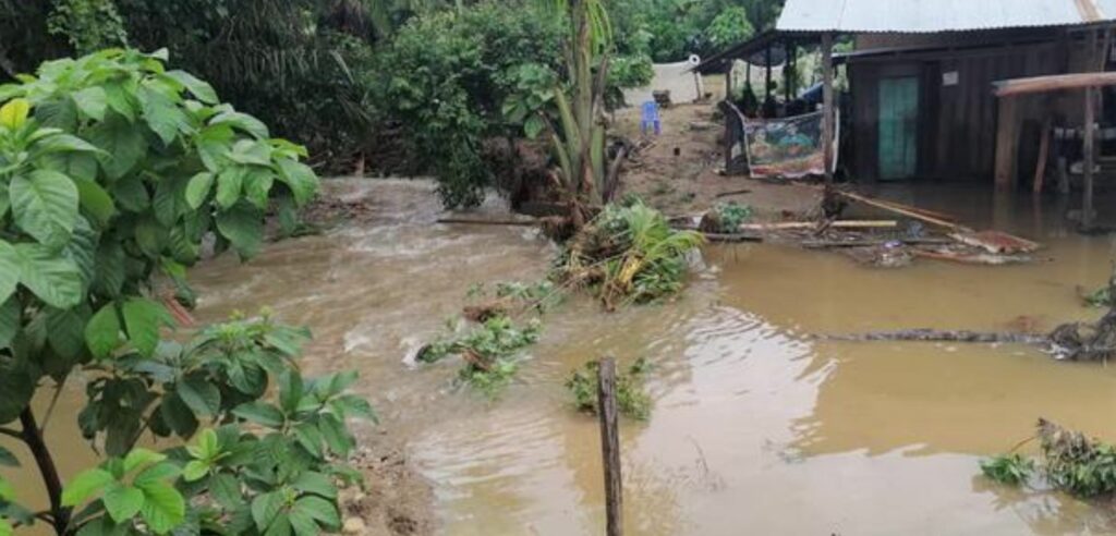 Marañón: 120 damnificados y caminos rurales destruidos tras inundación del río Martha