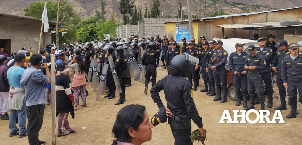 Suspenden desalojo en El Totoral de Huachog por falta de levantamiento topográfico