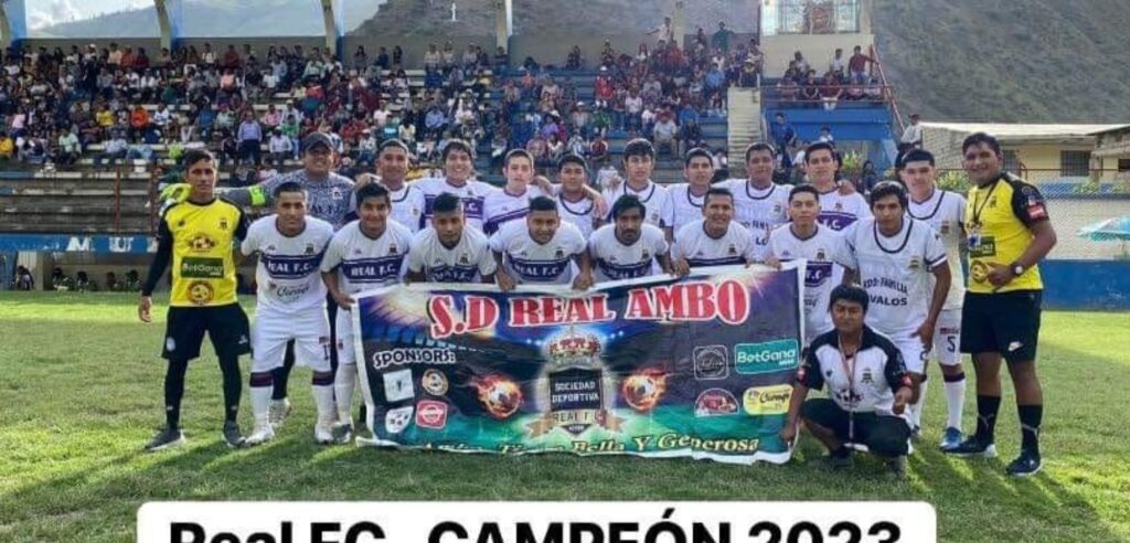 En Ambo, el Real FC se coronó campeón