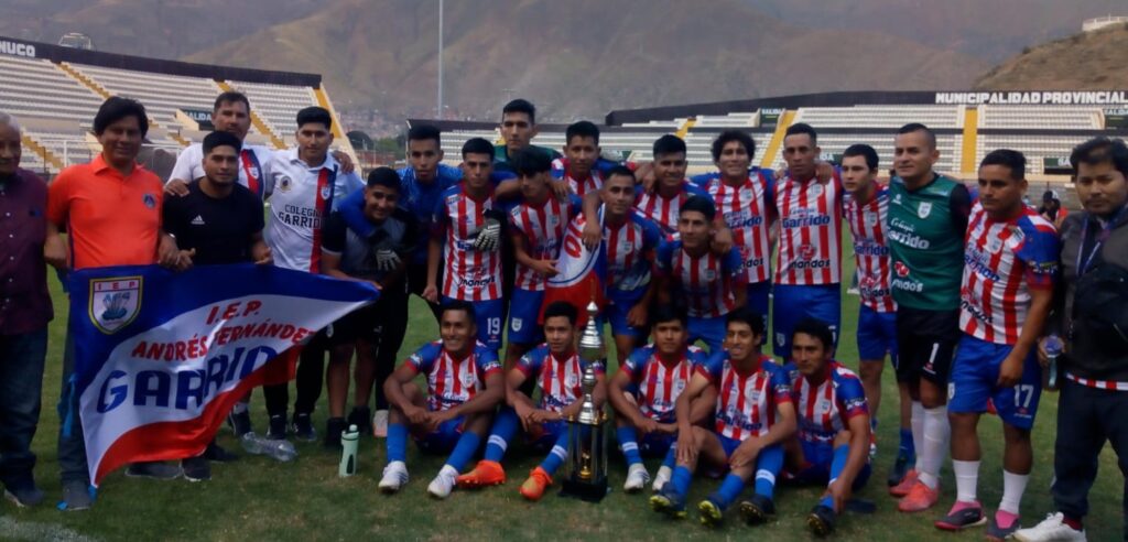 Club Colegio Garrido se coronó campeón de Pillco Marca