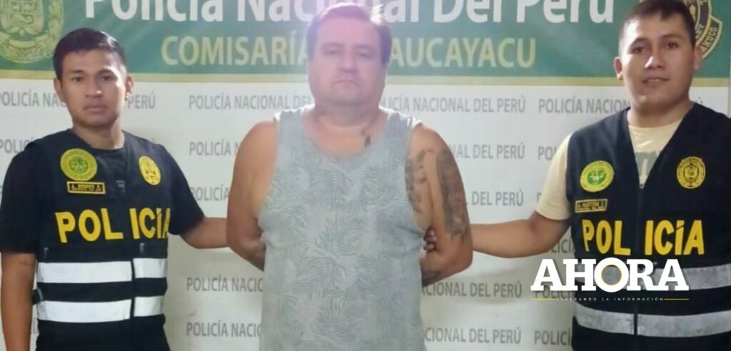 Aucayacu: Capturan a administrador de club nocturno “Las Amazonas” por explotación sexual