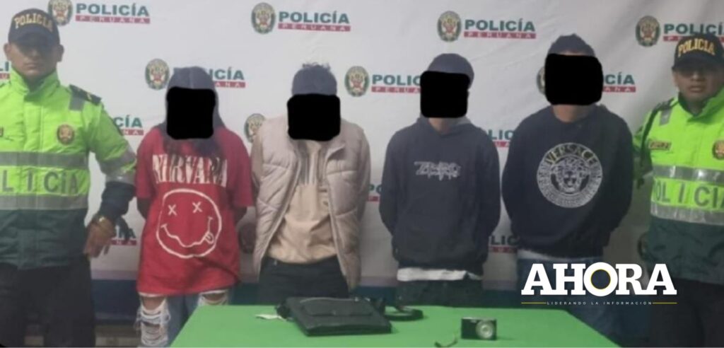 Caen banda “Los Malditos del Boulevard”, integrados por cuatro menores de edad, en Ambo