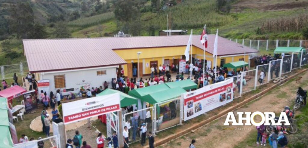 Inauguran el tambo San Pablo de Pillao del programa PAIS del Midis